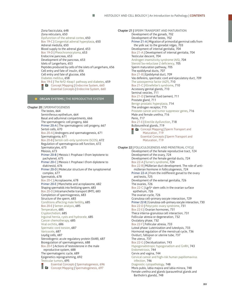 Preview page of Histology and Cell Biology an Introduction to Pathology 5th Edition Pdf