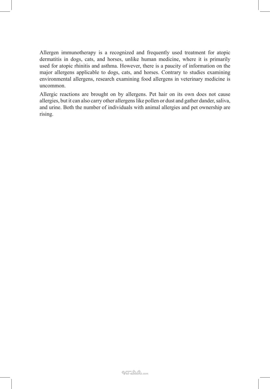 Preview page of Veterinary Allergy Prashant Mhase