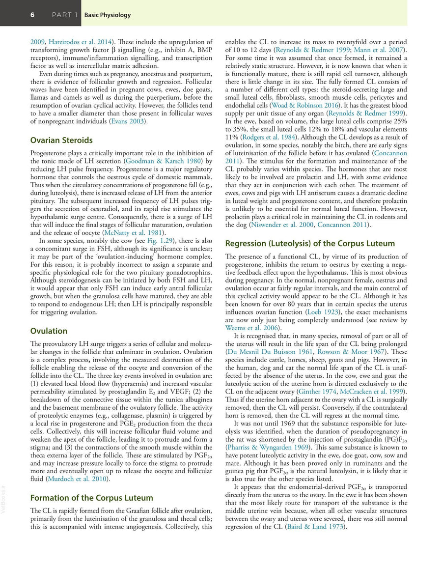 Preview page of Veterinary Reproduction and Obstetrics 10th Edition