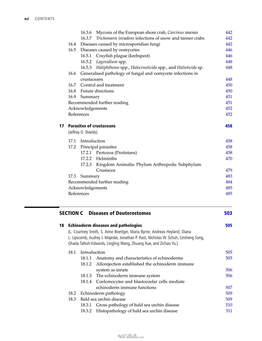 Preview page of Invertebrate Pathology