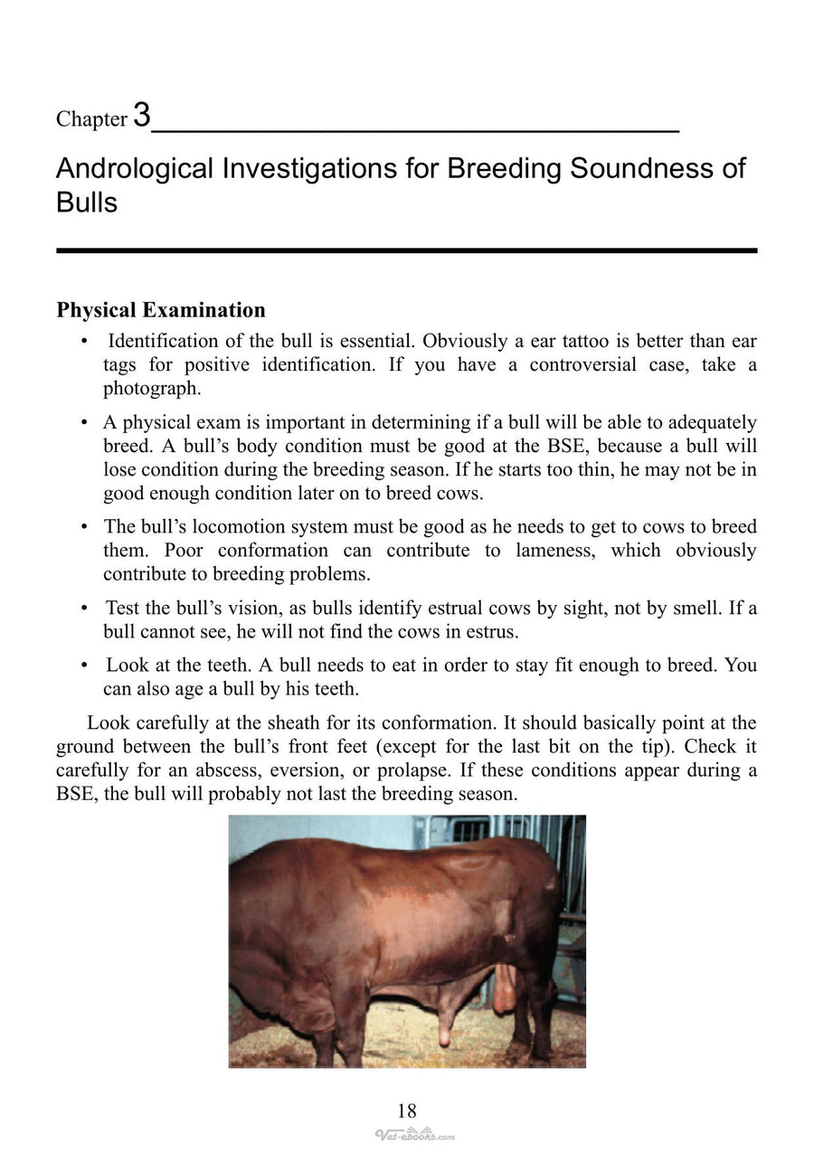 Preview page of A Practical Manual of Veterinary Andrology and Reproductive Techniques