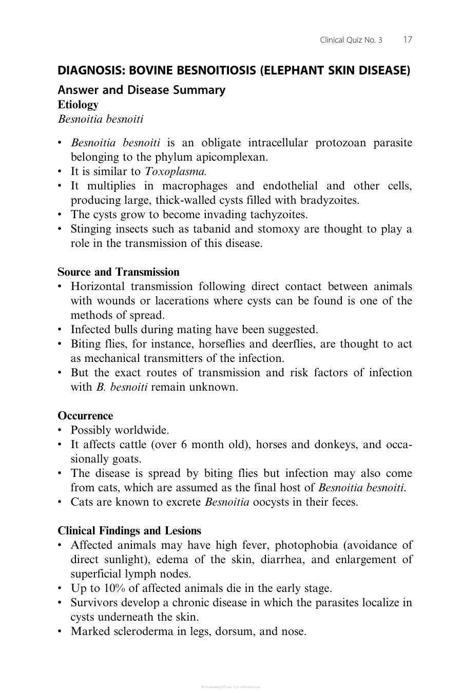 Skin Diseases Of Cattle In The Tropics A Guide To Diagnosis And Treatment