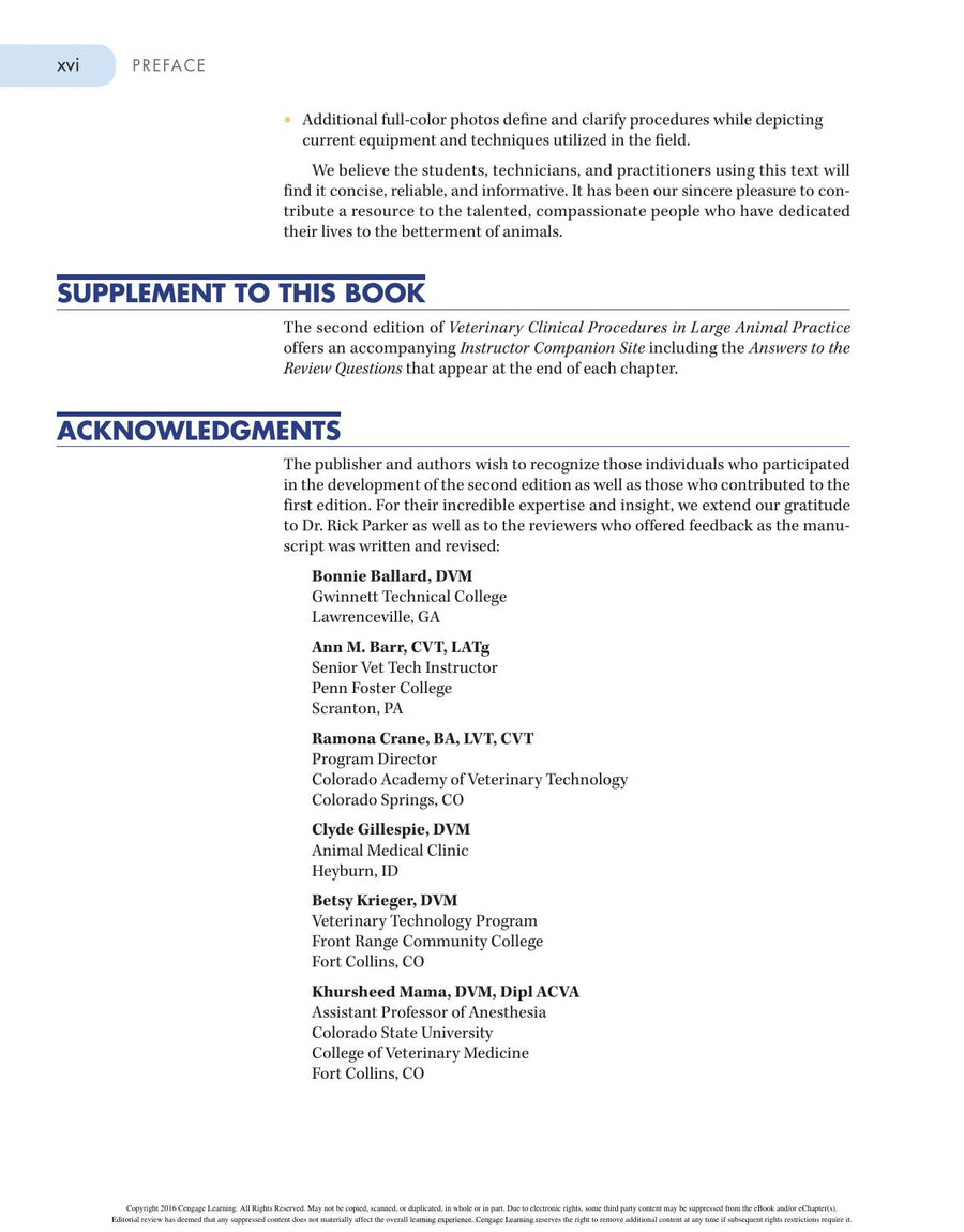 Preview page of Clinical Procedures in Small Animal Veterinary Practice