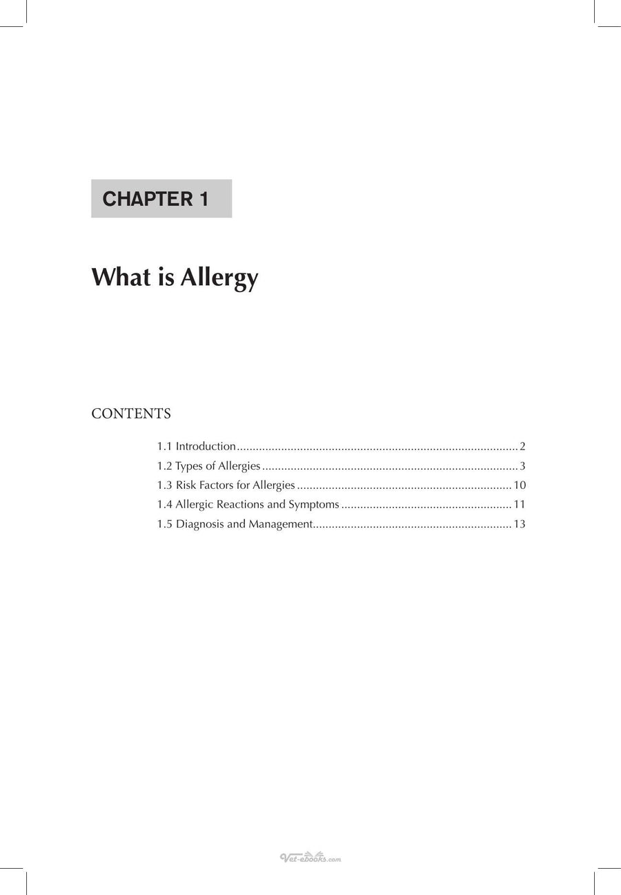 Preview page of Veterinary Allergy Prashant Mhase
