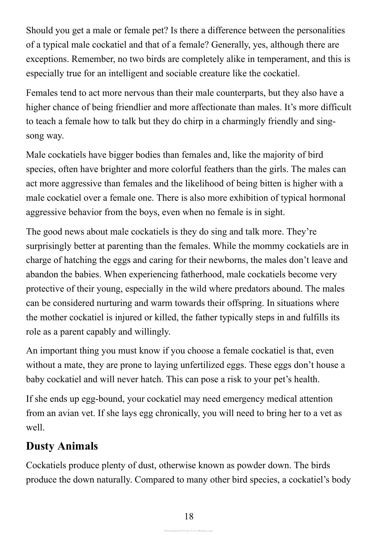 Cockatiels The Essential Guide To Ownership Care And Training For Your Pet