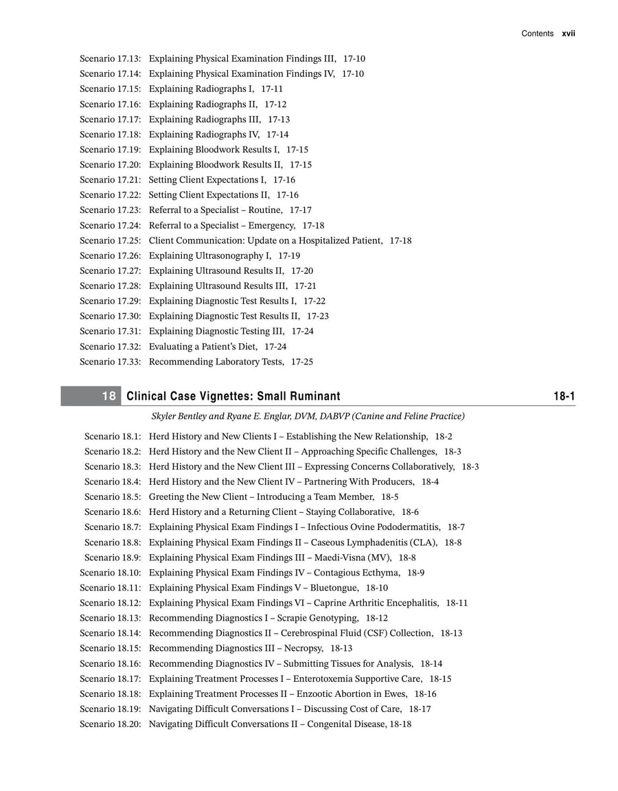 Preview page of Simulated Approach to Veterinary Communication