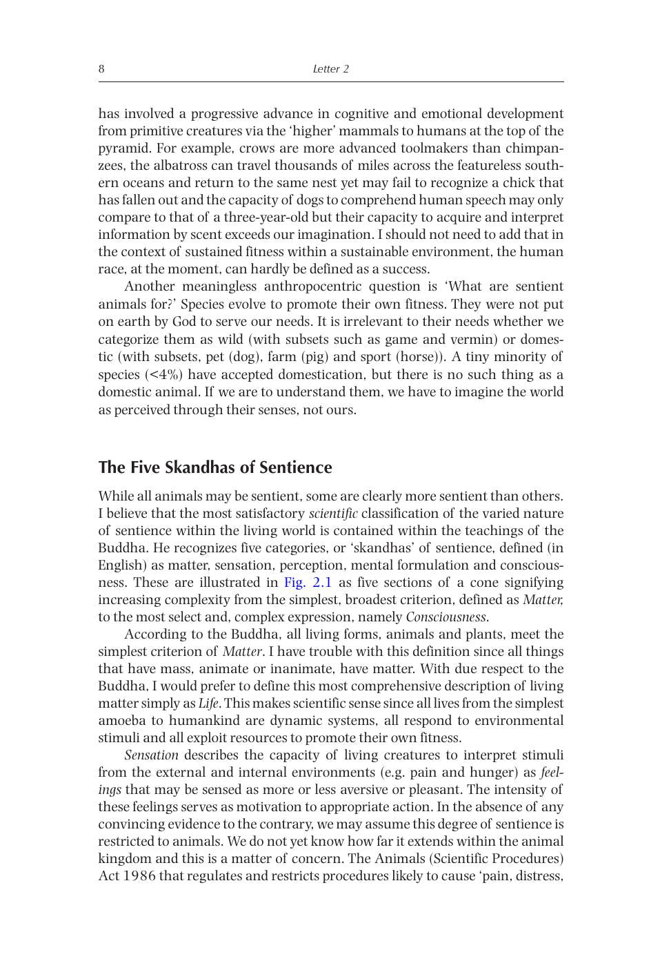Letters On Animal Welfare From The Road To Eden