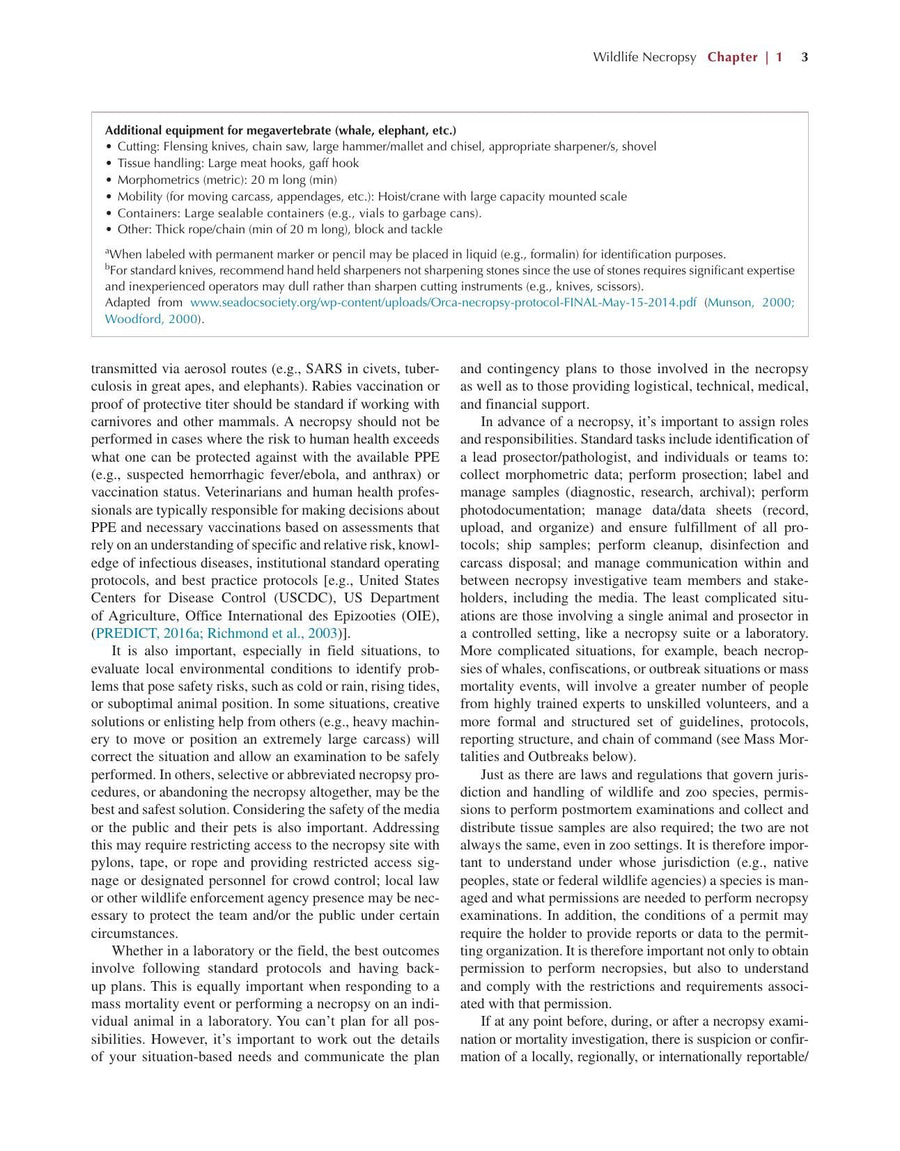 Preview page of Pathology of Wildlife and Zoo Animals