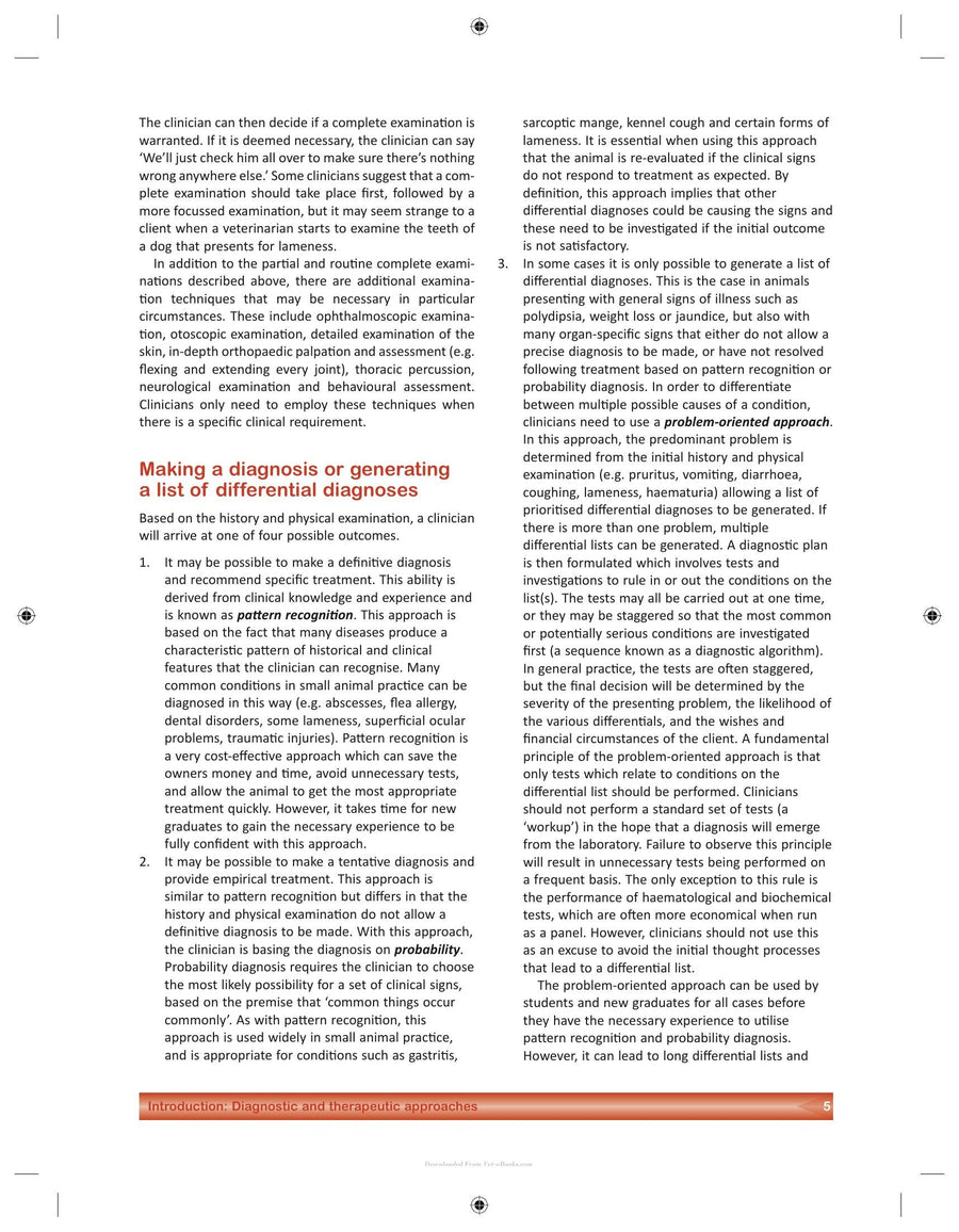 Preview page of 100 Top Consultations in Small Animal General Practice