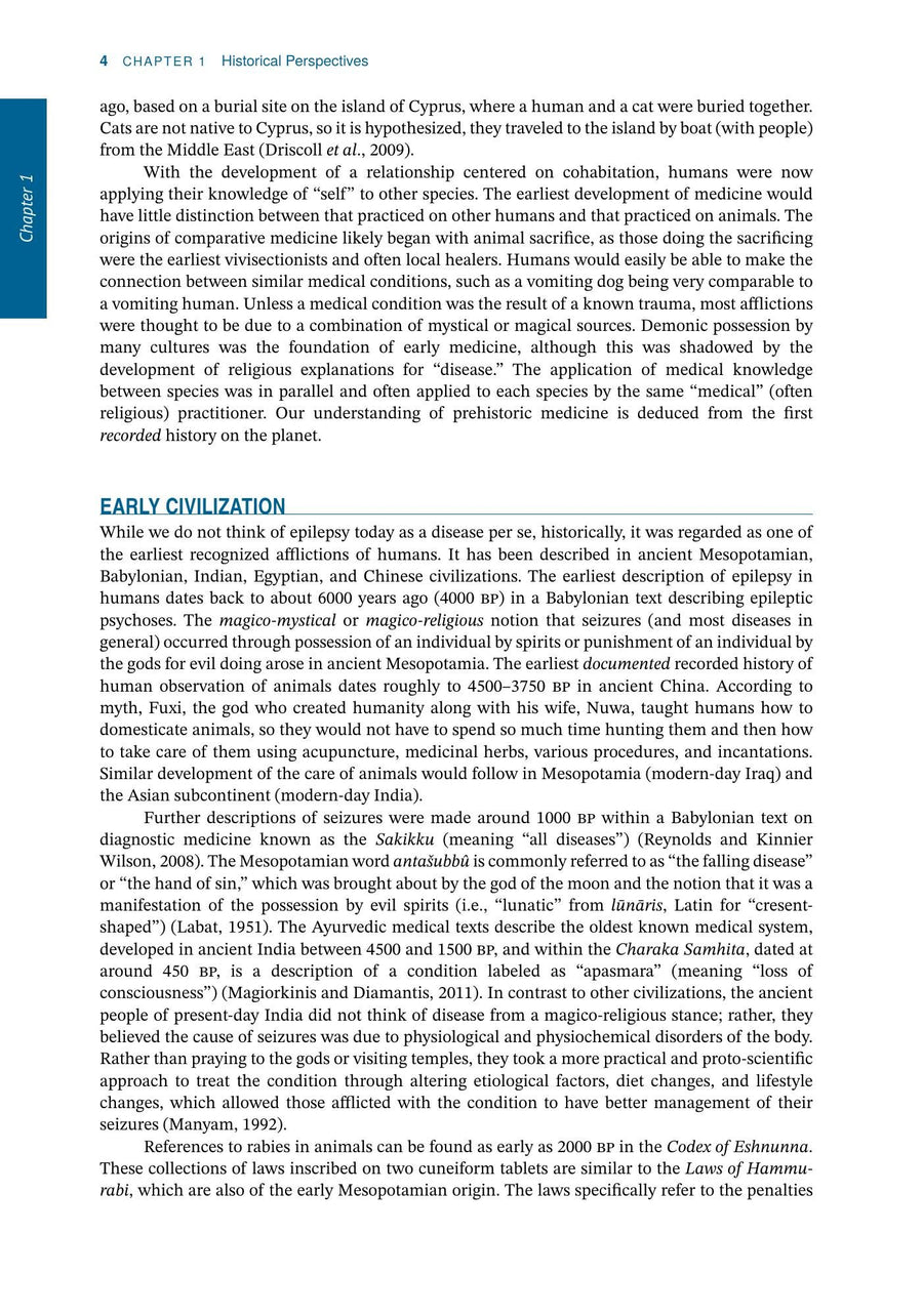 Preview page of Seizures in Dogs and Cats 2nd Edition