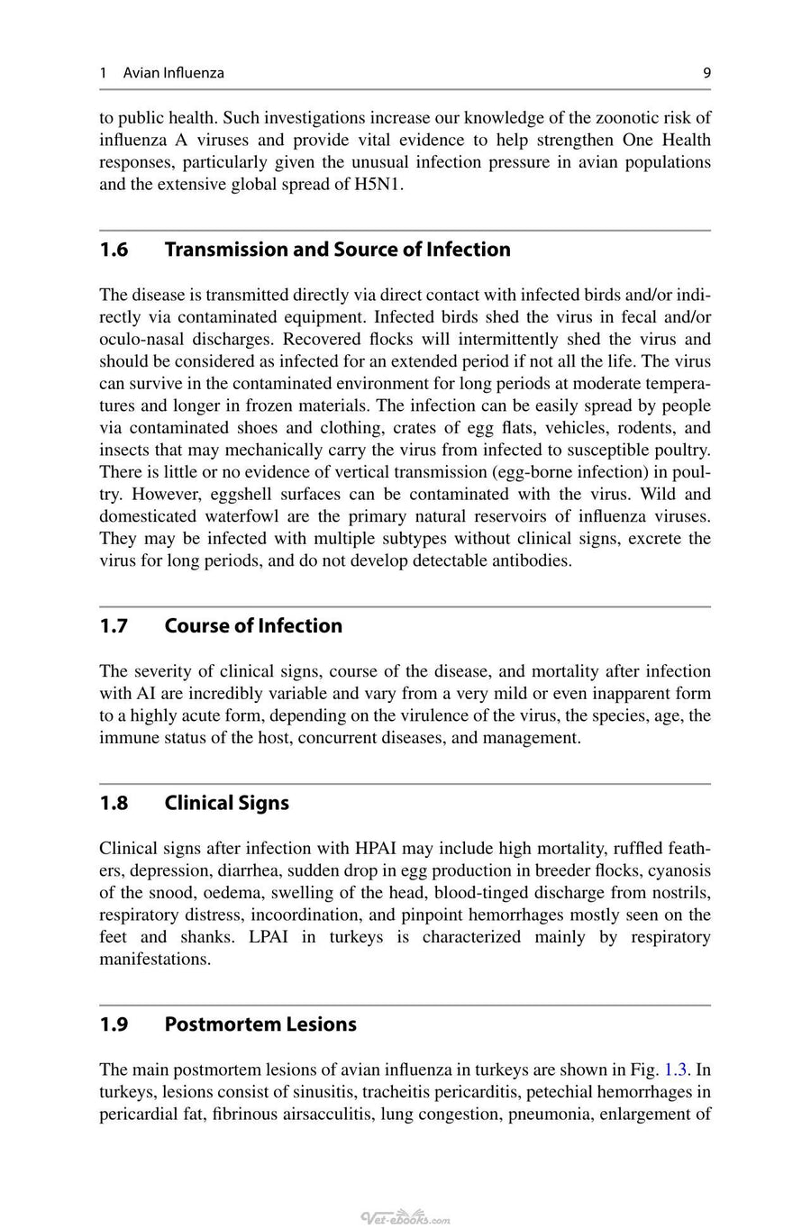 Preview page of Turkey Diseases and Disorders Volume 2 Infectious and Nutritional Diseases Diag