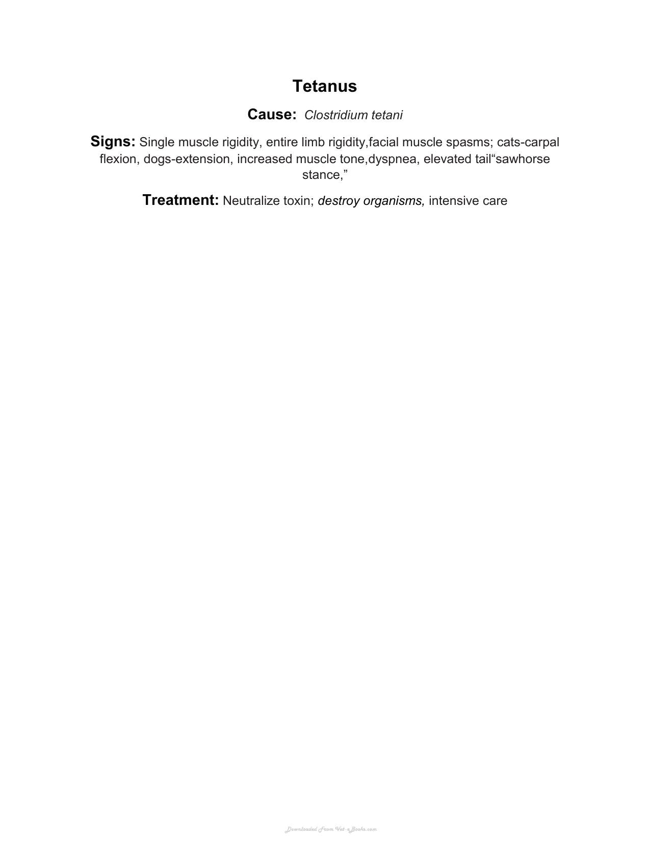 Small Animal Infectious Diseases Mnemonic Cartoons