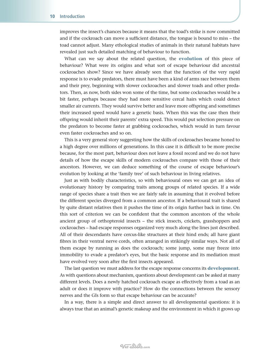 Preview page of An Introduction to Animal Behaviour 6th Edition
