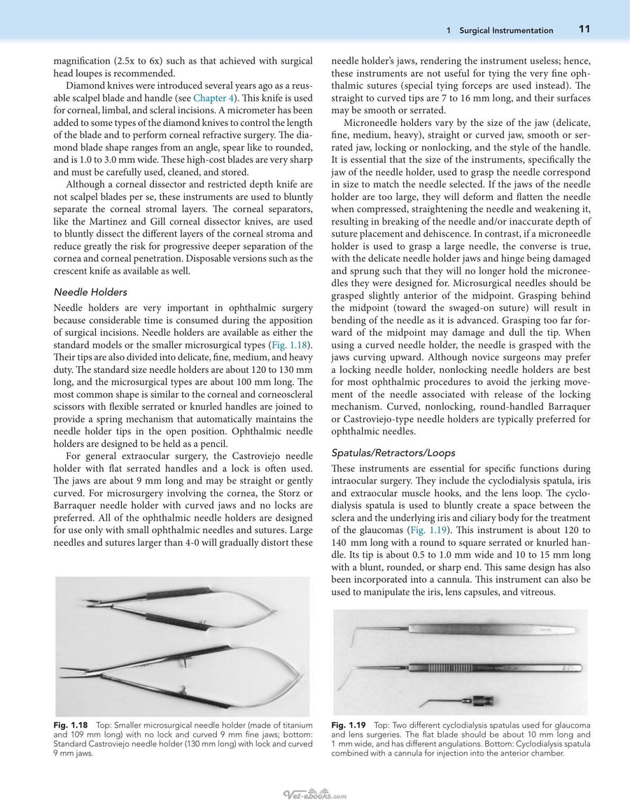 Preview page of Veterinary Ophthalmic Surgery 2nd Edition