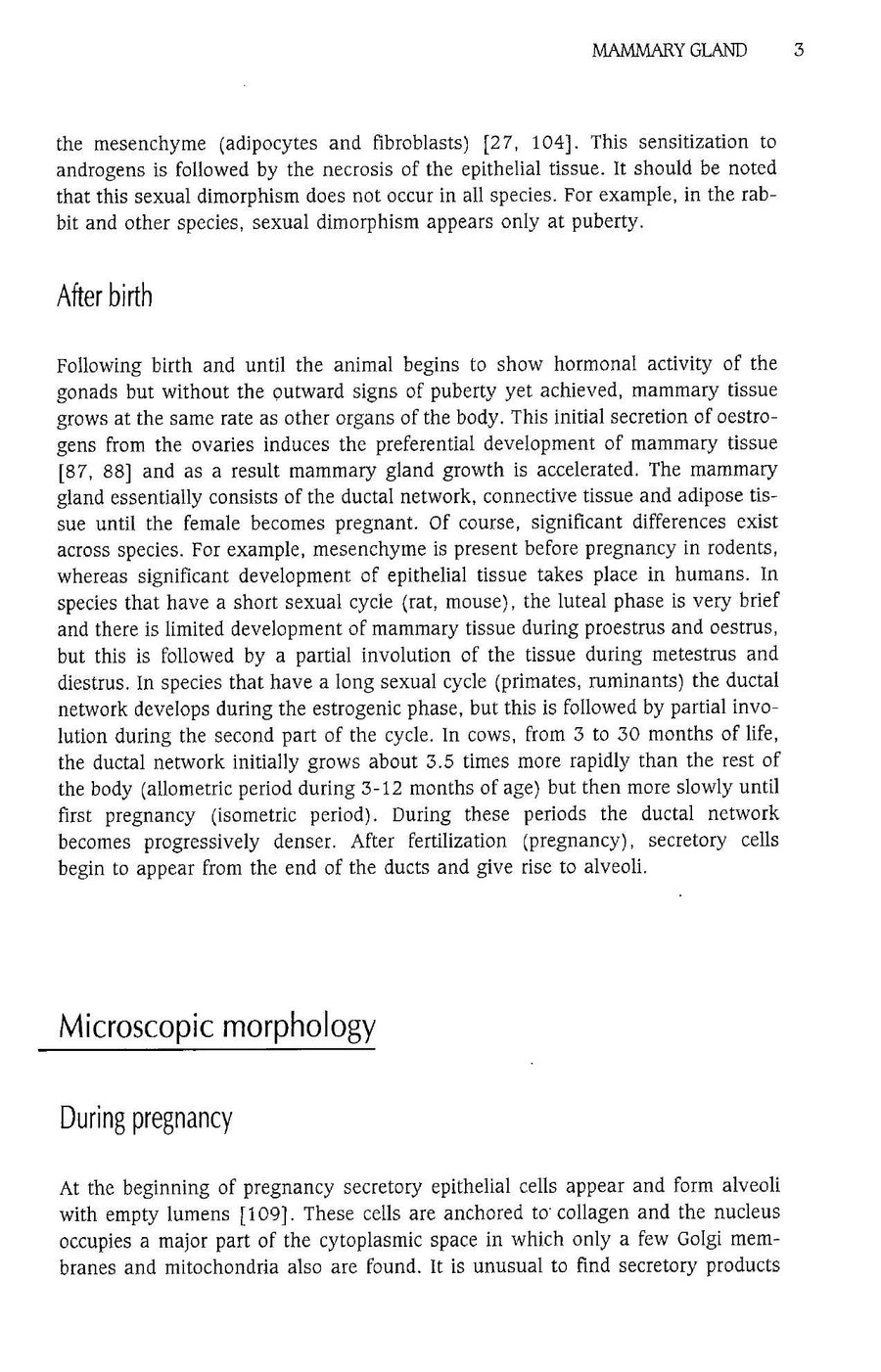 Preview page of Biology of Lactation
