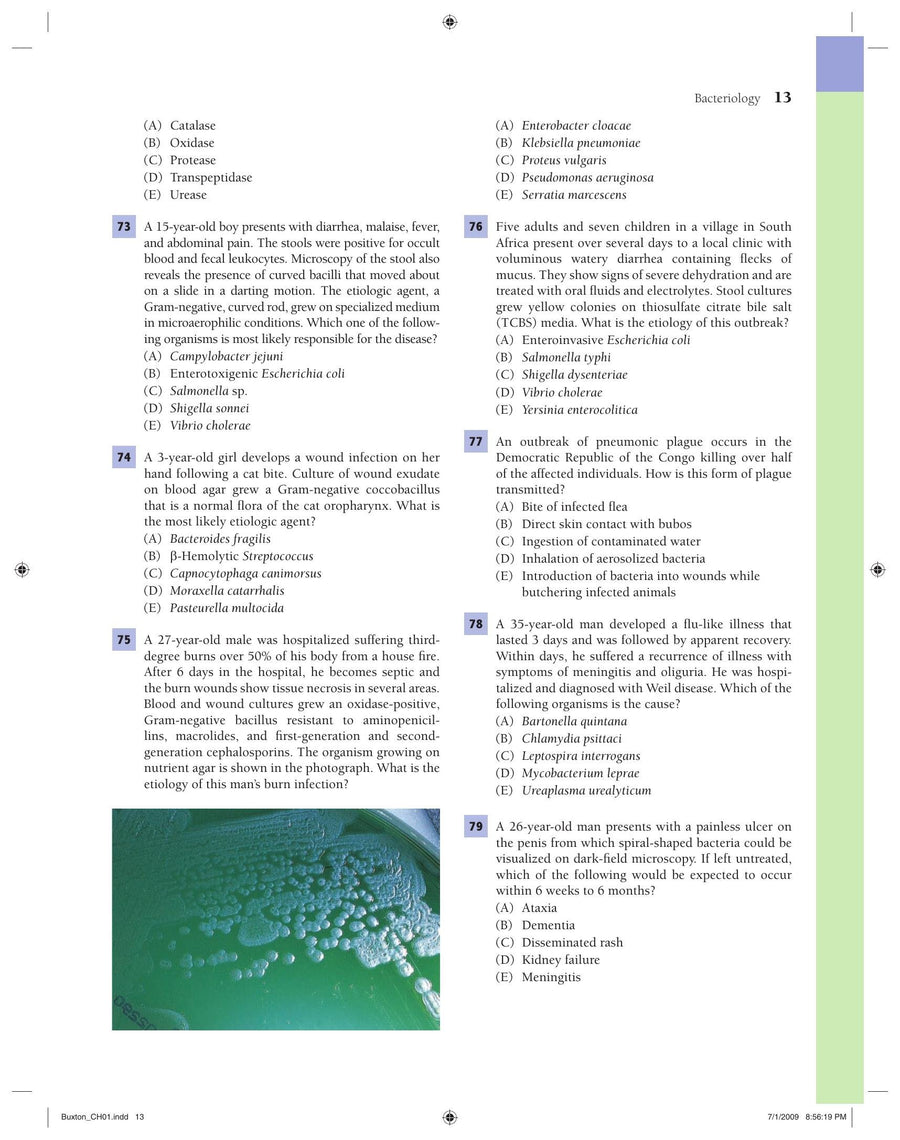 Preview page of Lippincotts Illustrated Qa Review of Microbiology and Immunology