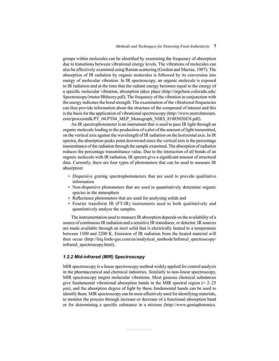 Preview page of Authenticity of Foods of Animal Origin