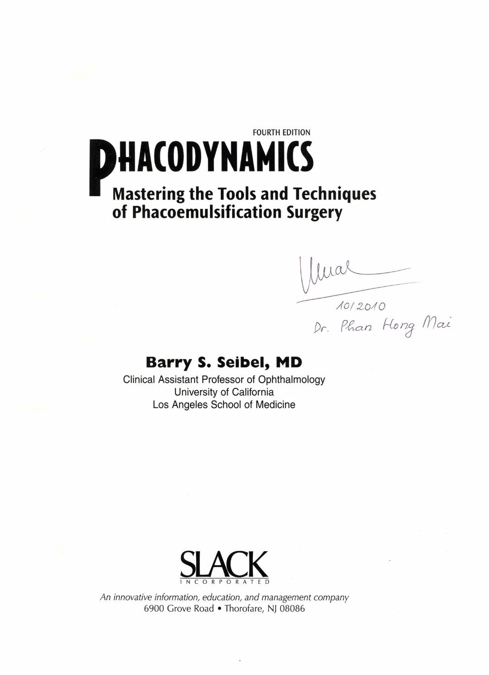 Look Inside sample page 2 - Phacodynamics Mastering The Tools And Techniques Of Phacoemulsification Surgery 4Th Edition