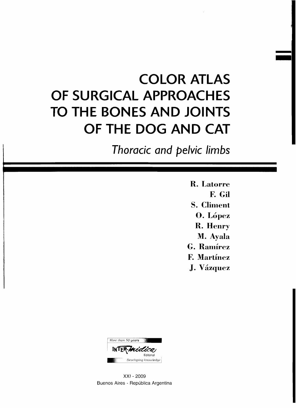 Look Inside sample page 2 - Piermatteis Atlas Surgical Approaches Bones Joints Dog Cat 5Th Edition