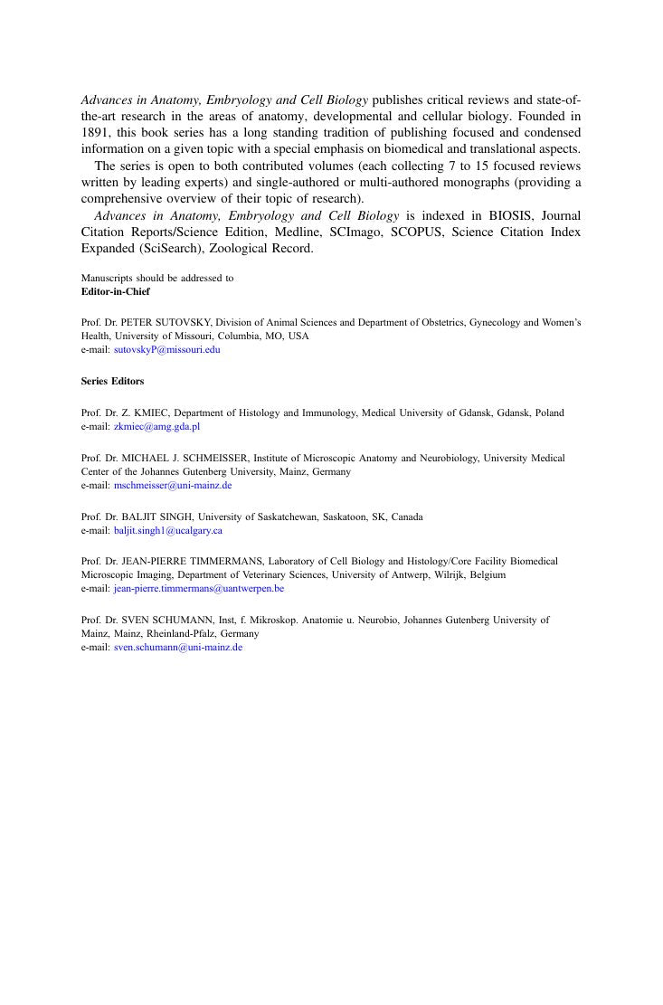 Look Inside sample page 2 - Placentation In Mammals