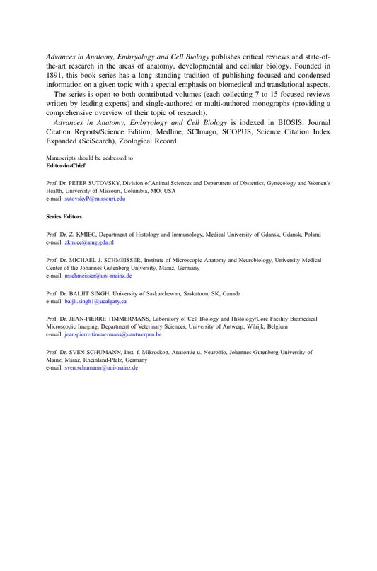 Look Inside sample page 2 - Placentation In Mammals