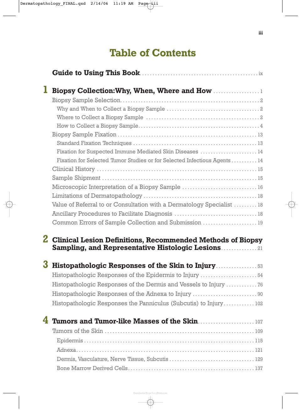 Look Inside sample page 3 - Practical Veterinary Dermatopathology