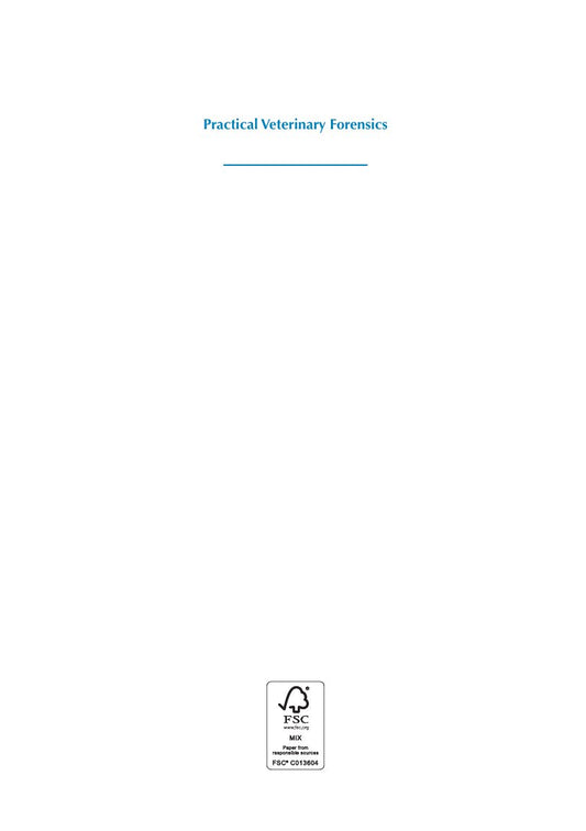 Look Inside sample page 2 - Practical Veterinary Forensics