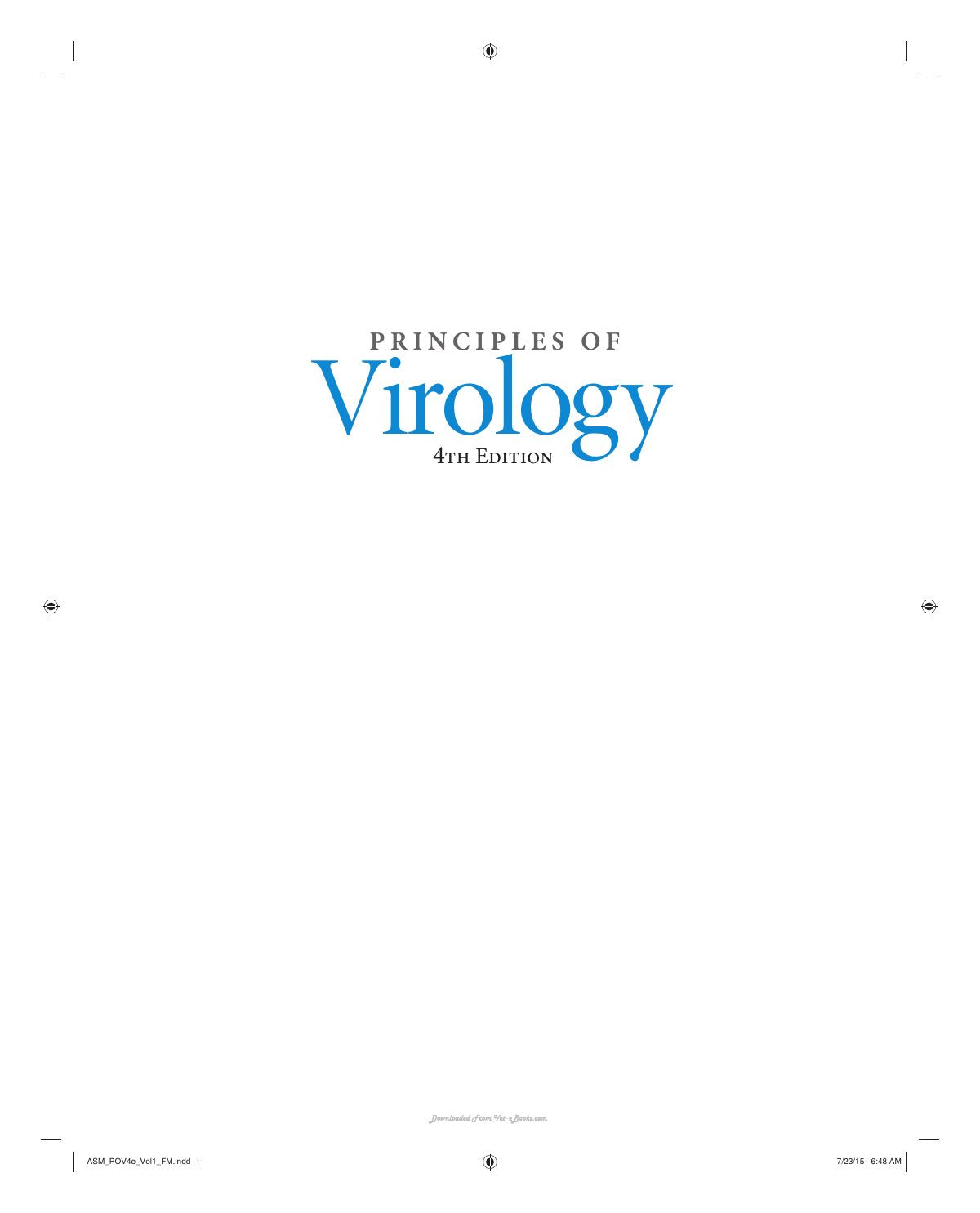 Look Inside sample page 3 - Principles Of Virology 4Th Edition 2 Vol Set
