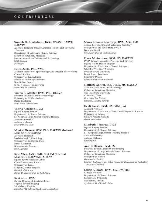 Look Inside page 6 - Robinsons Current Therapy In Equine Medicine 7Th Edition