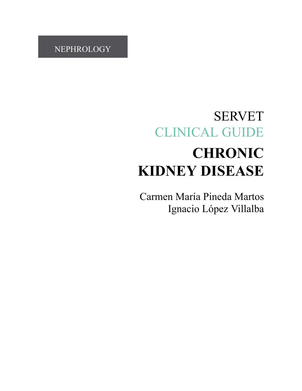 Look Inside sample page 2 - Servet Clinical Guides Chronic Kidney Disease