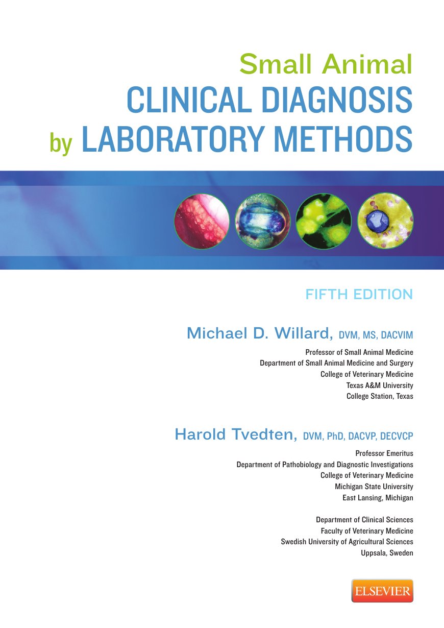 Look Inside page 4 - Small Animal Clinical Diagnosis By Laboratory Methods 5Th Edition
