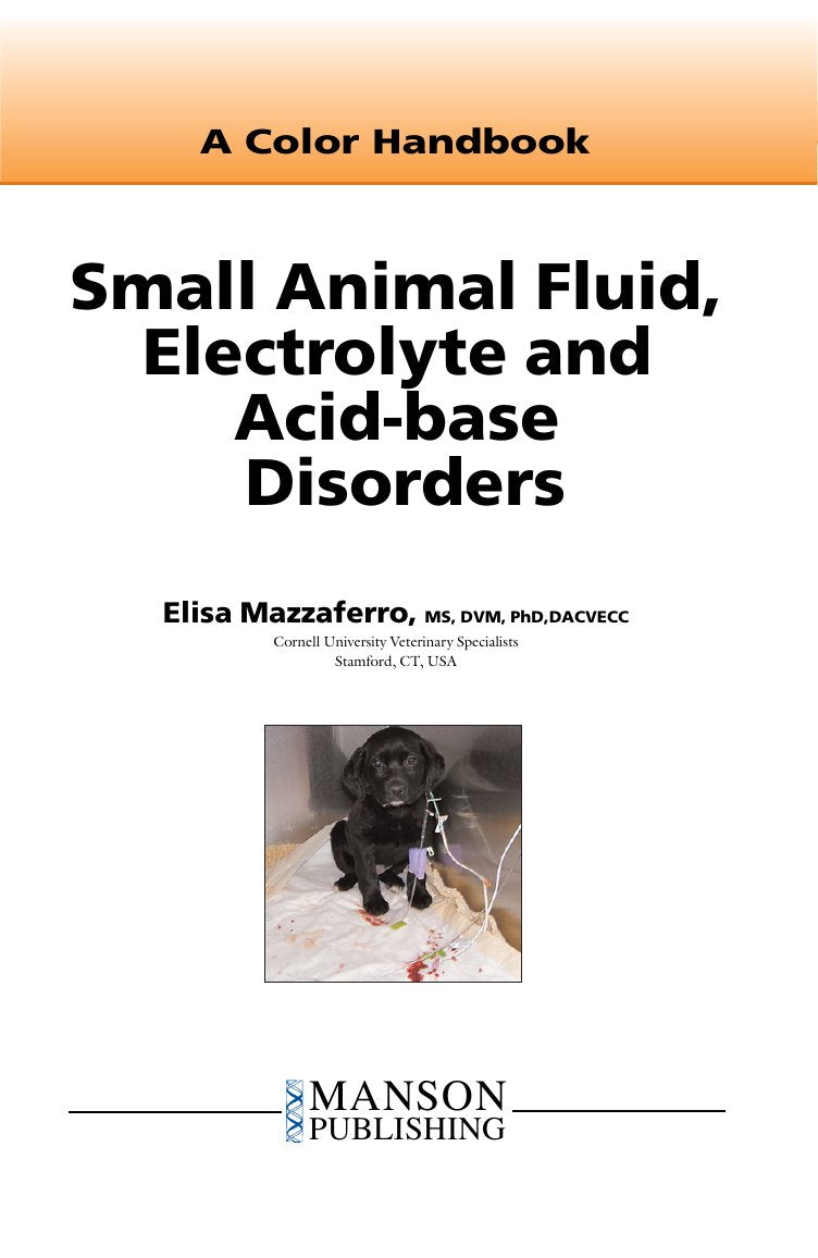 Look Inside page 2 - Small Animal Fluid Therapy