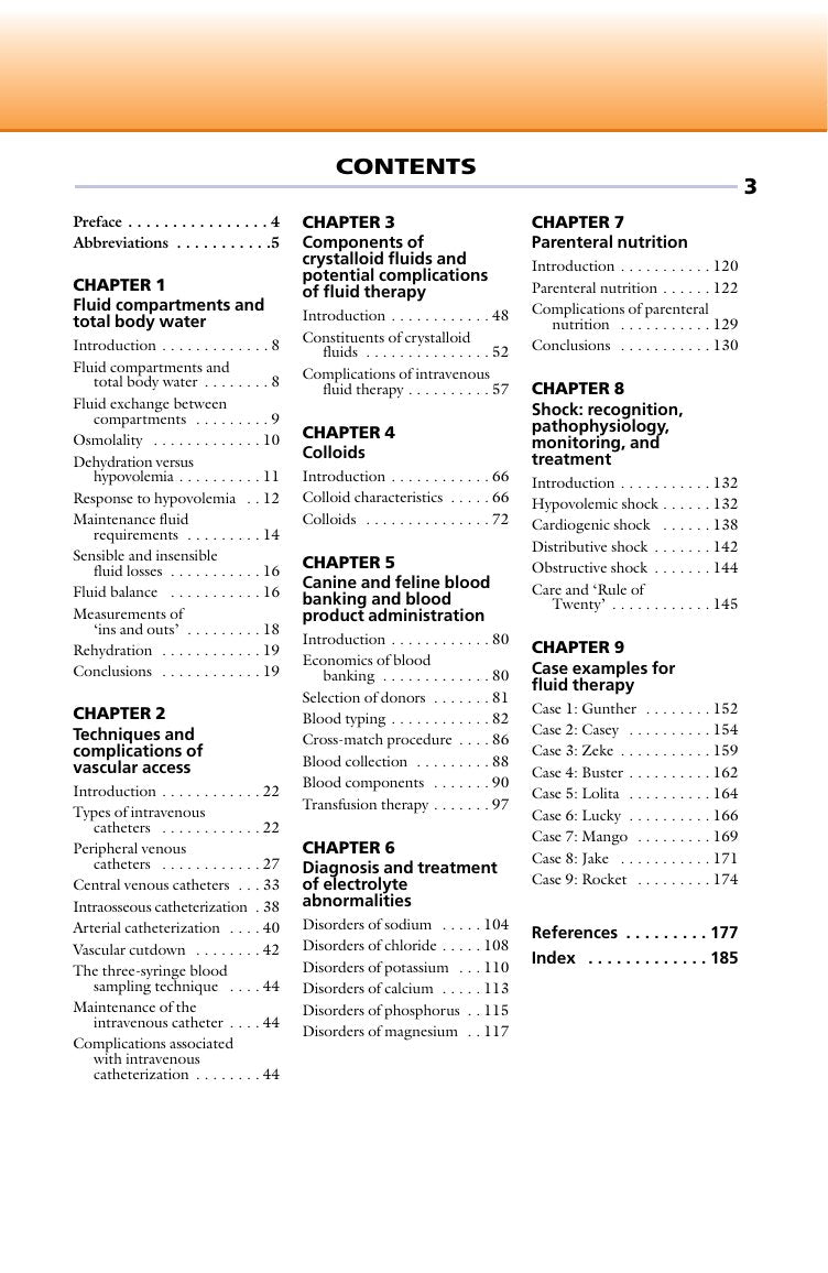 Look Inside page 4 - Small Animal Fluid Therapy