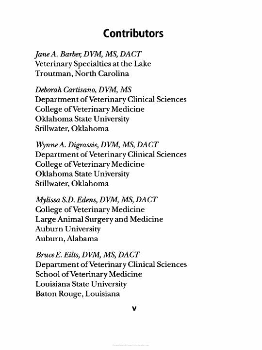 Look Inside sample page 3 - Small Animal Theriogenology The Practical Veterinarian