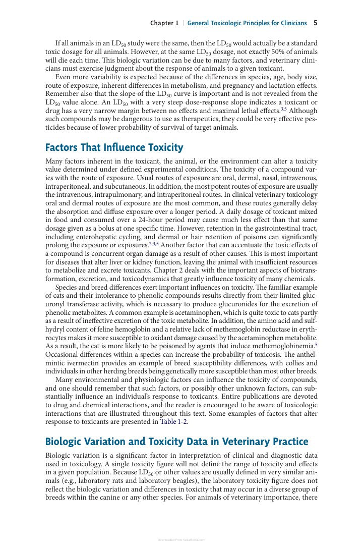 Look Inside page 5 - Small Animal Toxicology 3Rd Edition