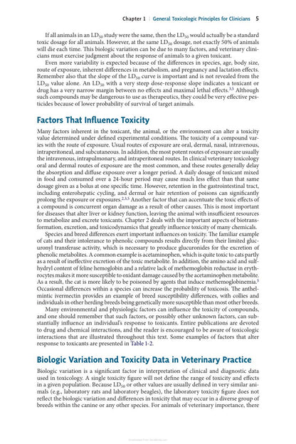 Look Inside page 5 - Small Animal Toxicology 3Rd Edition