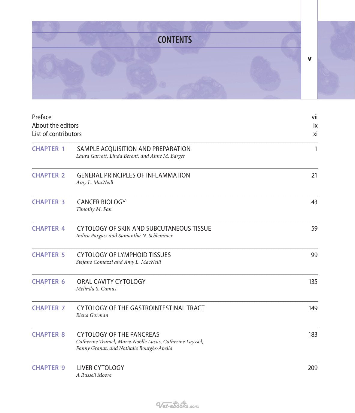 Look Inside page 6 - Small Animals Cytologic Diagnosis