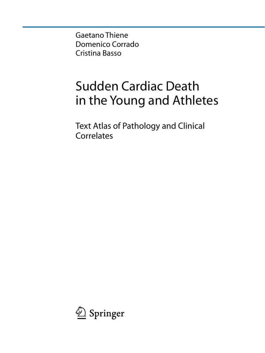 Preview page of Sudden Cardiac Death in the Young and Athletes: Text Atlas of Pathology and Clinical Correlates