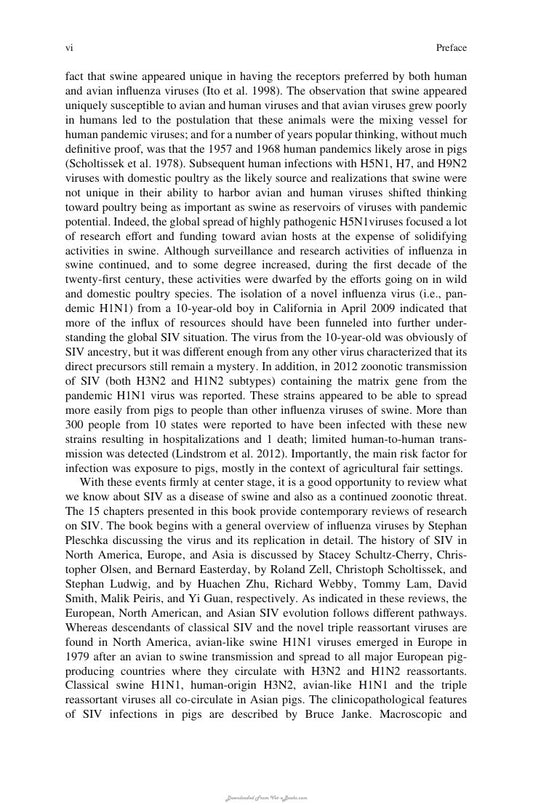 Look Inside page 6 - Swine Influenza
