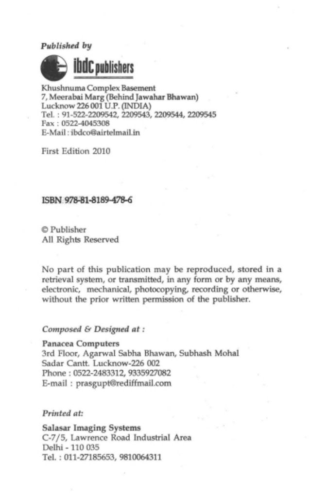 Look Inside sample page 3 - Text Book Of Veterinary Pathology Quick Review And Self Assessment