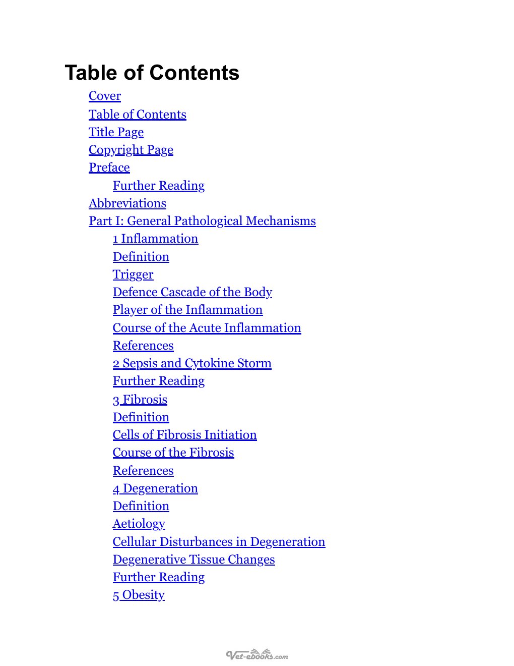Look Inside sample page 2 - Textbook Of Small Animal Pathophysiology