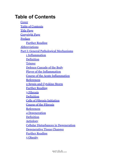 Look Inside sample page 2 - Textbook Of Small Animal Pathophysiology