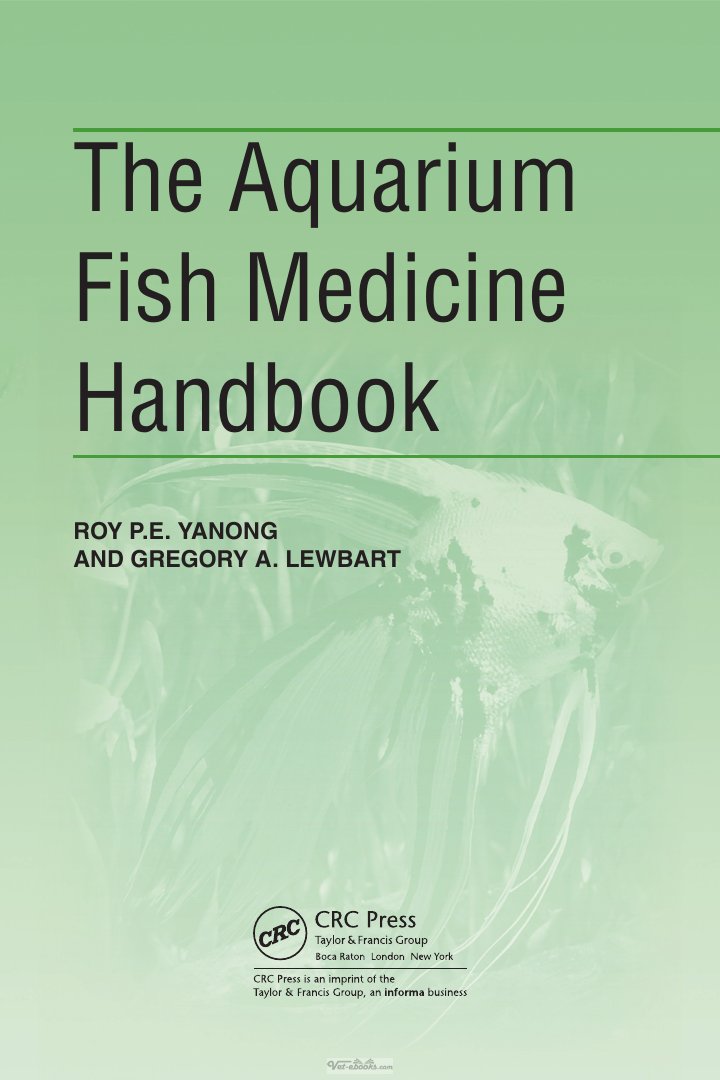 Look Inside page 4 - The Aquarium Fish Medicine Handbook