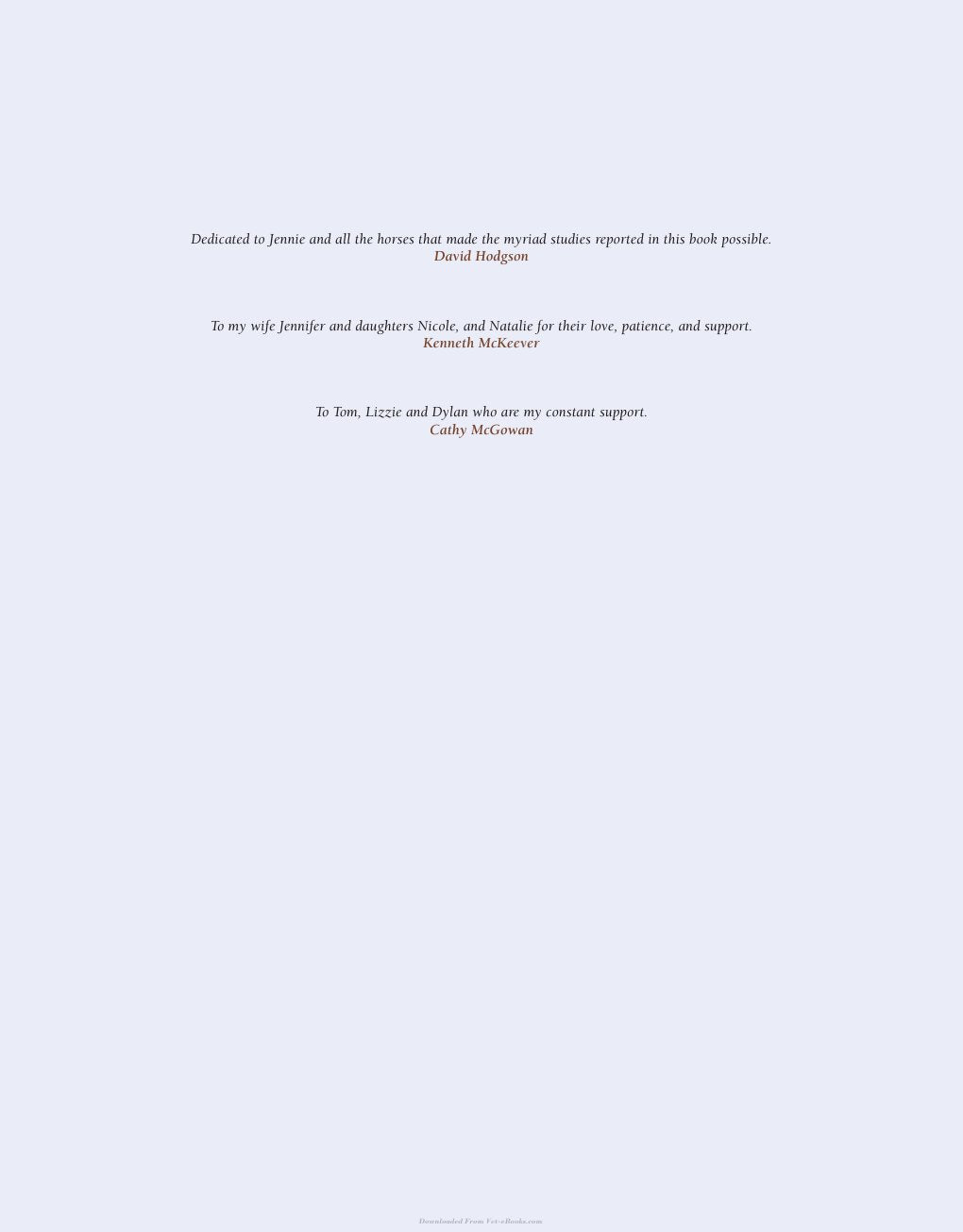 Look Inside page 3 - The Athletic Horse Principles And Practice Of Equine Sports Medicine