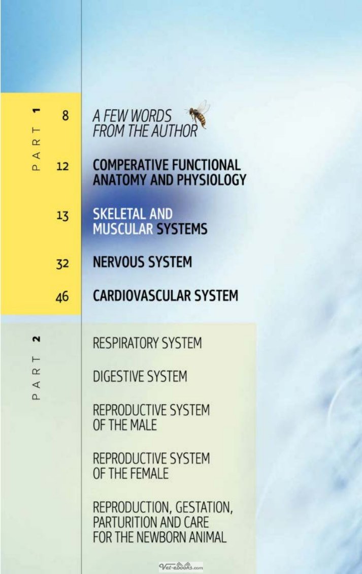 Look Inside page 6 - The Body Of Domestic Animals Structure And Function