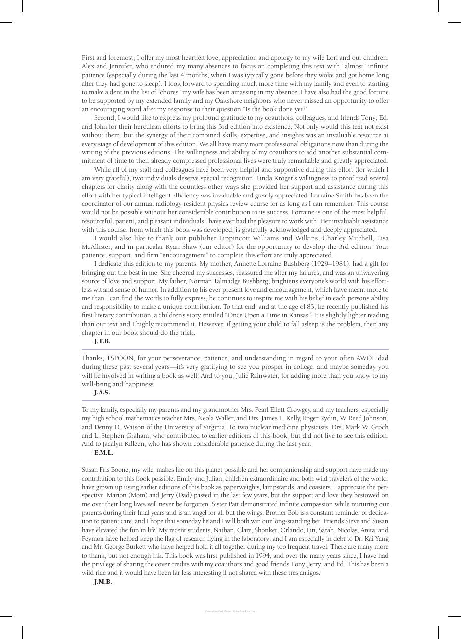Look Inside sample page 3 - The Essential Physics Of Medical Imaging 3Rd Edition