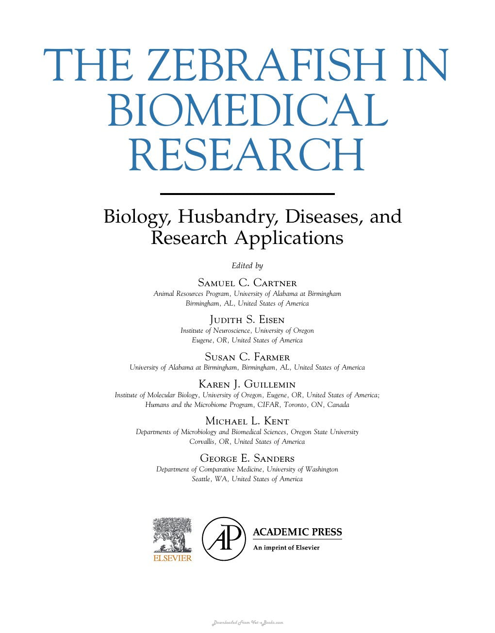 Look Inside sample page 3 - The Zebrafish In Biomedical Research Biology Husbandry Diseases And Research Applications