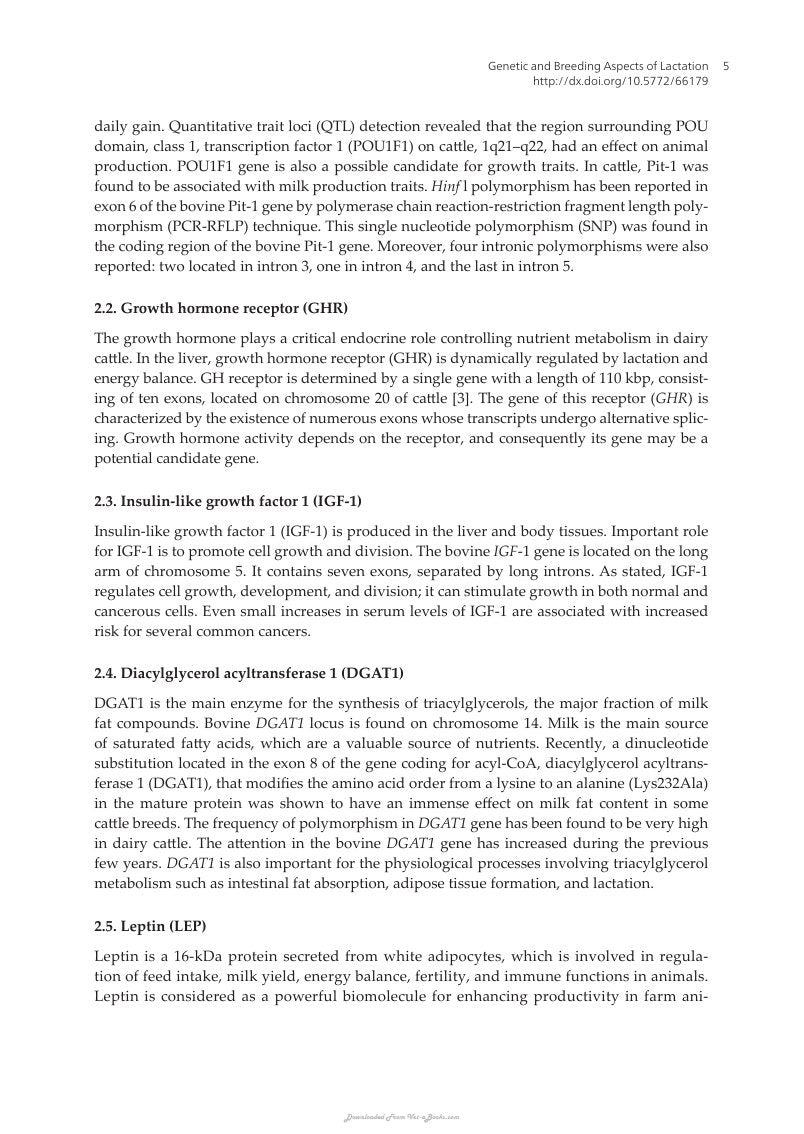 Look Inside sample page 3 - Trends And Advances In Veterinary Genetics