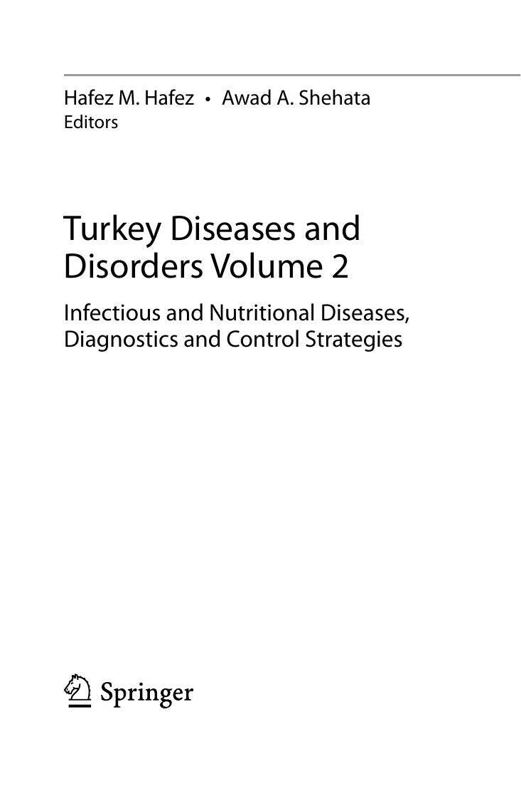 Look Inside sample page 3 - Turkey Diseases and Disorders Volume 1