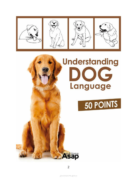 Look Inside page 2 - Understanding Dog Language 50 Points